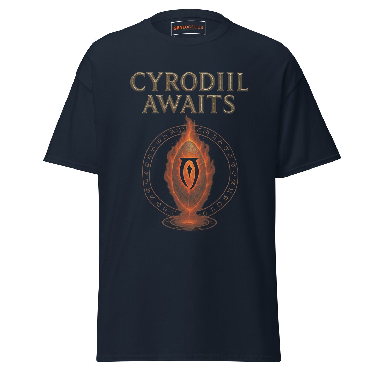 Oblivion Cyrodiil Awaits Shirt – Fiery Gate Design