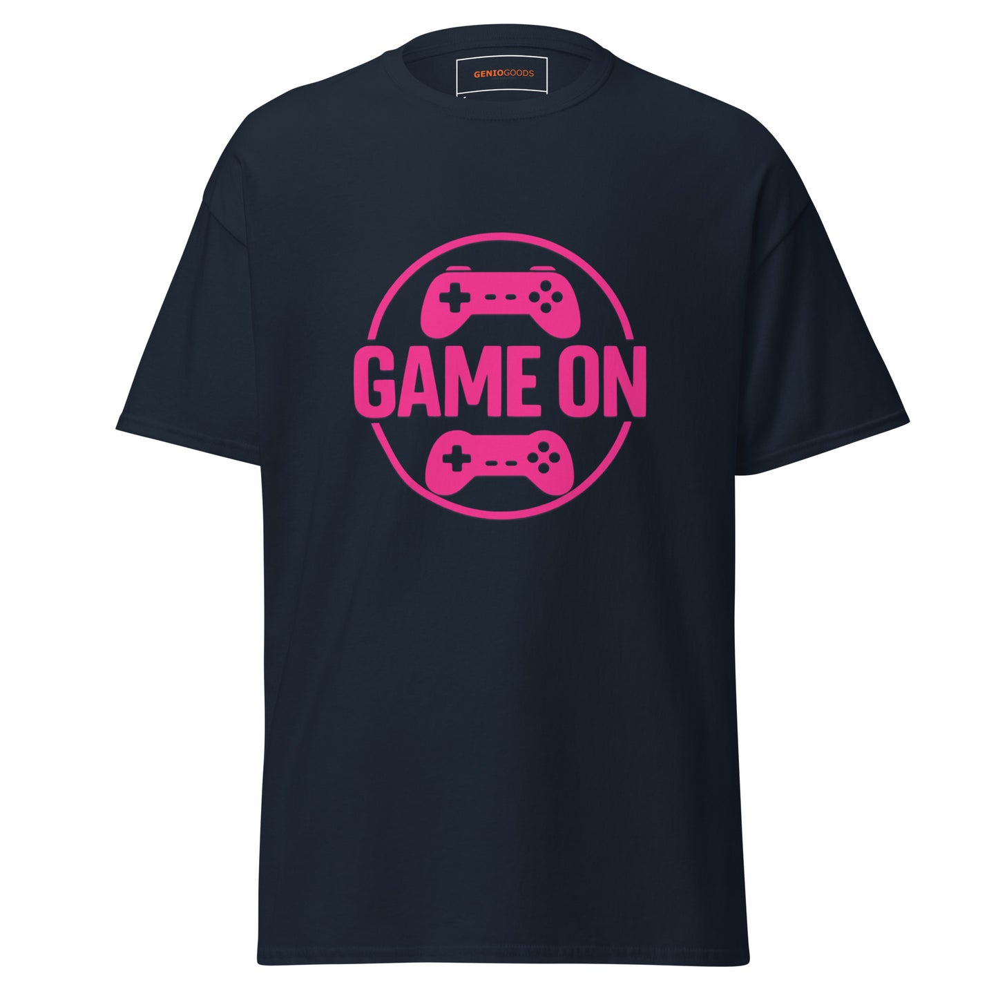 Game On Pink Gamer T-Shirt – T-shirt Gamer Néon Lifestyle