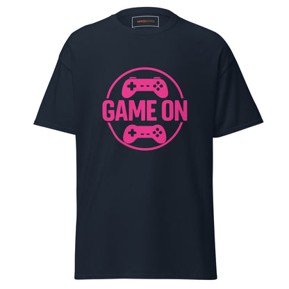 Game On Pink Gamer T-Shirt – T-shirt Gamer Néon Lifestyle
