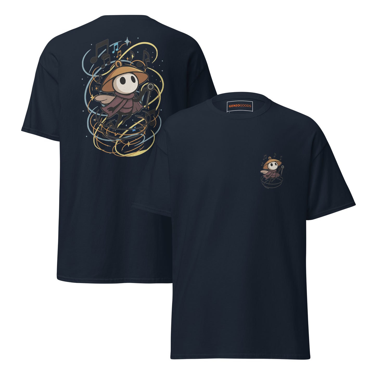 Hollow Knight Silksong Merch Shirt – Musical Tribute
