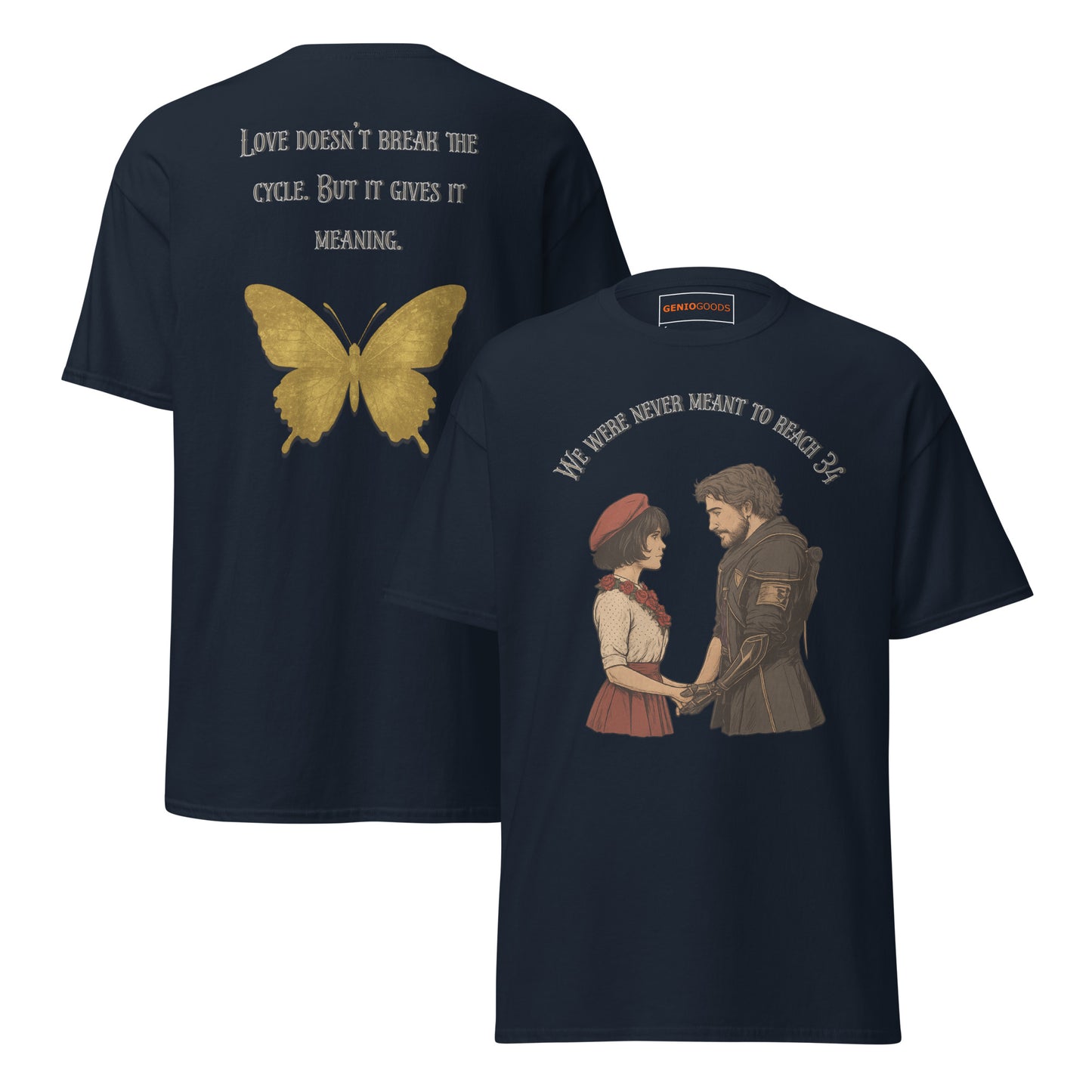 Clair Obscure Expedition 33 Shirt – Love Gives Meaning – fan-made gamer merch by GenioGoods