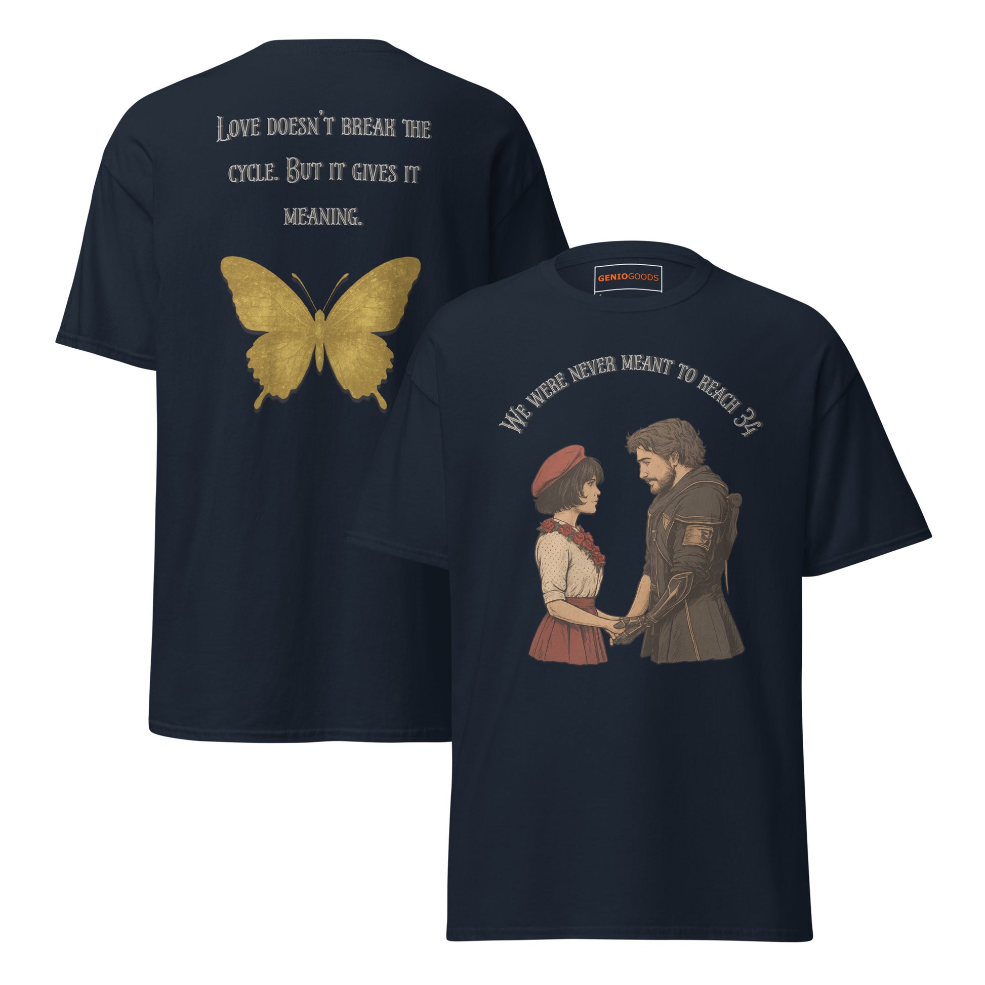 Clair Obscure Expedition 33 Shirt – Love Gives Meaning – fan-made gamer merch by GenioGoods
