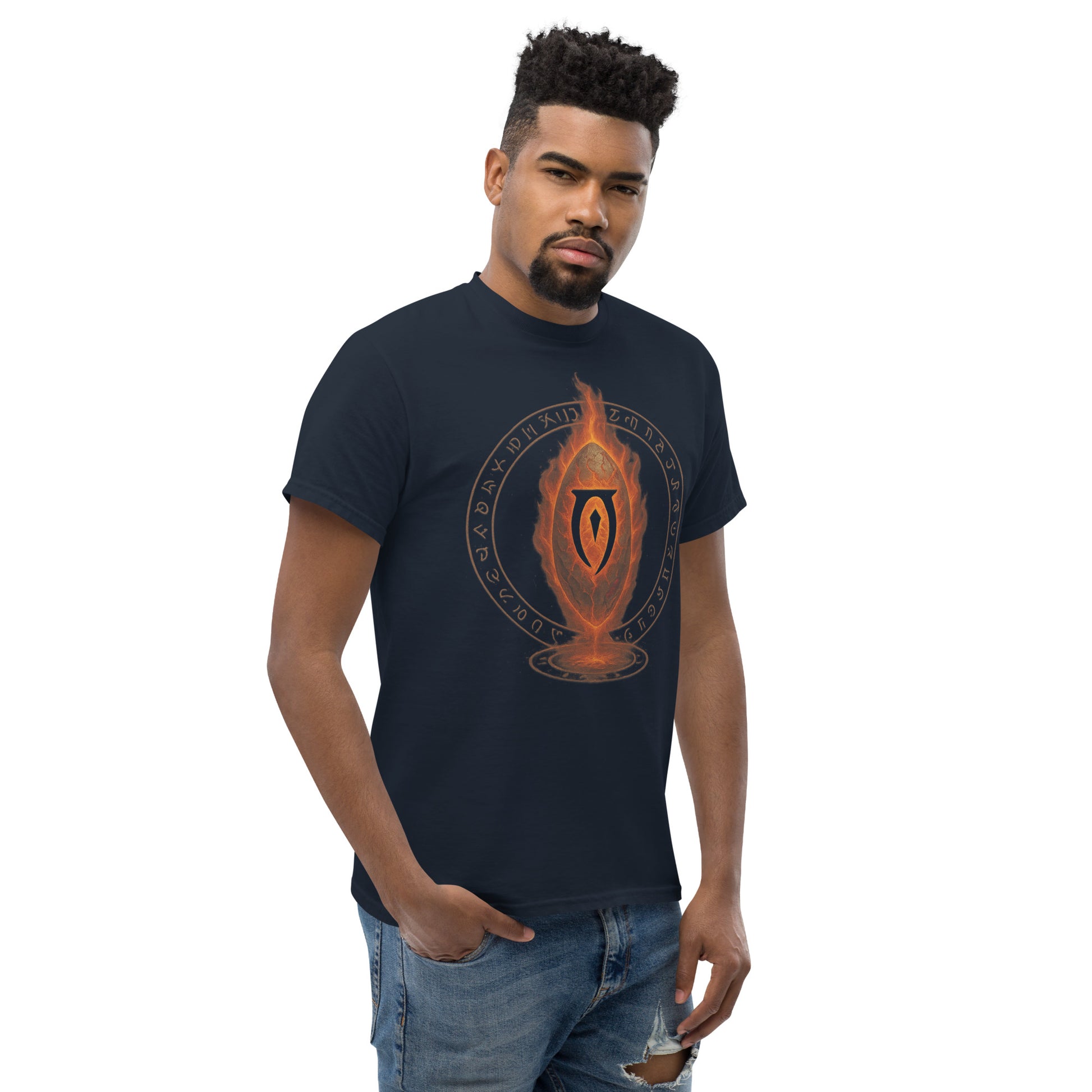 Oblivion Gate T-Shirt – Fiery Symbol of Tamriel