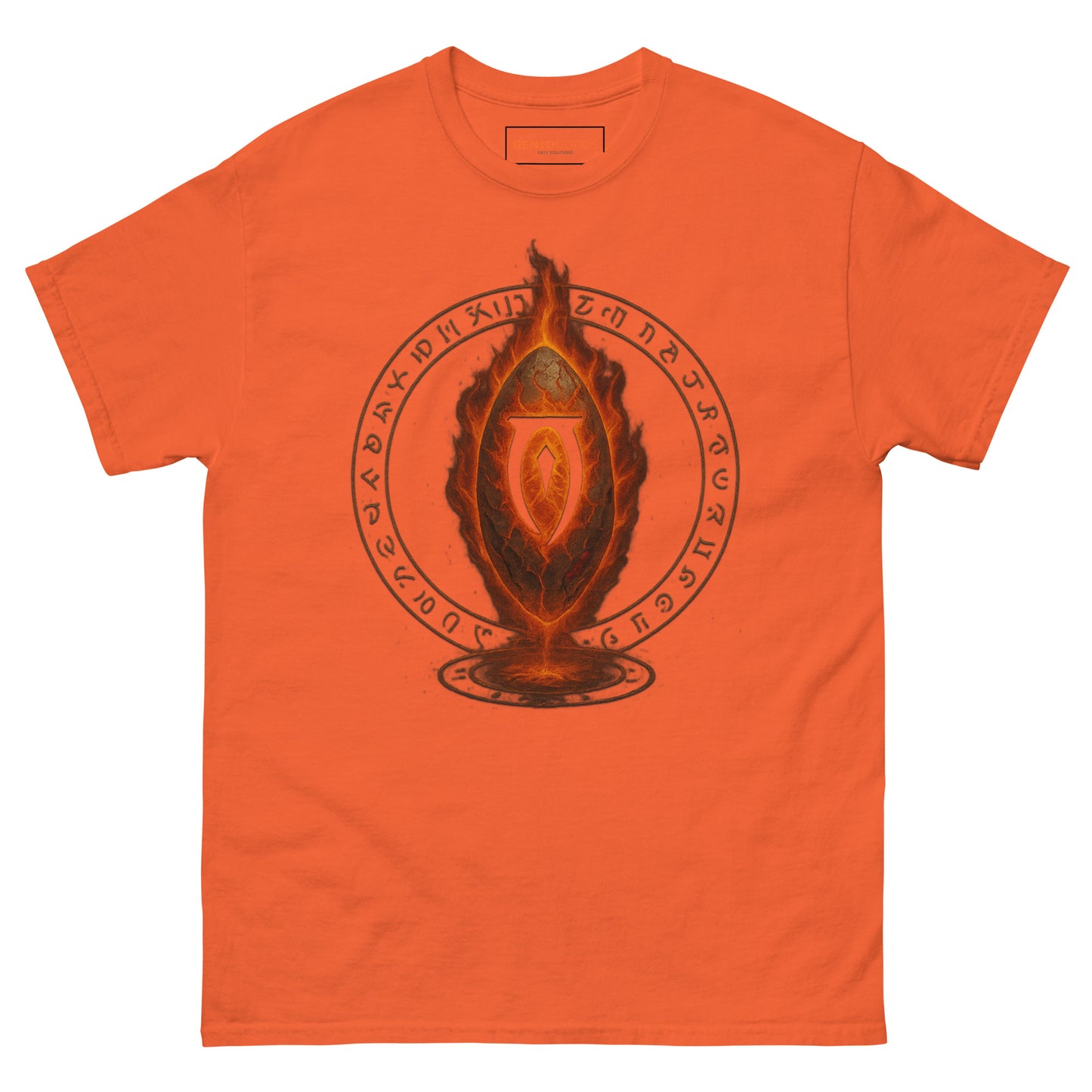 Oblivion Gate T-Shirt – Fiery Symbol of Tamriel