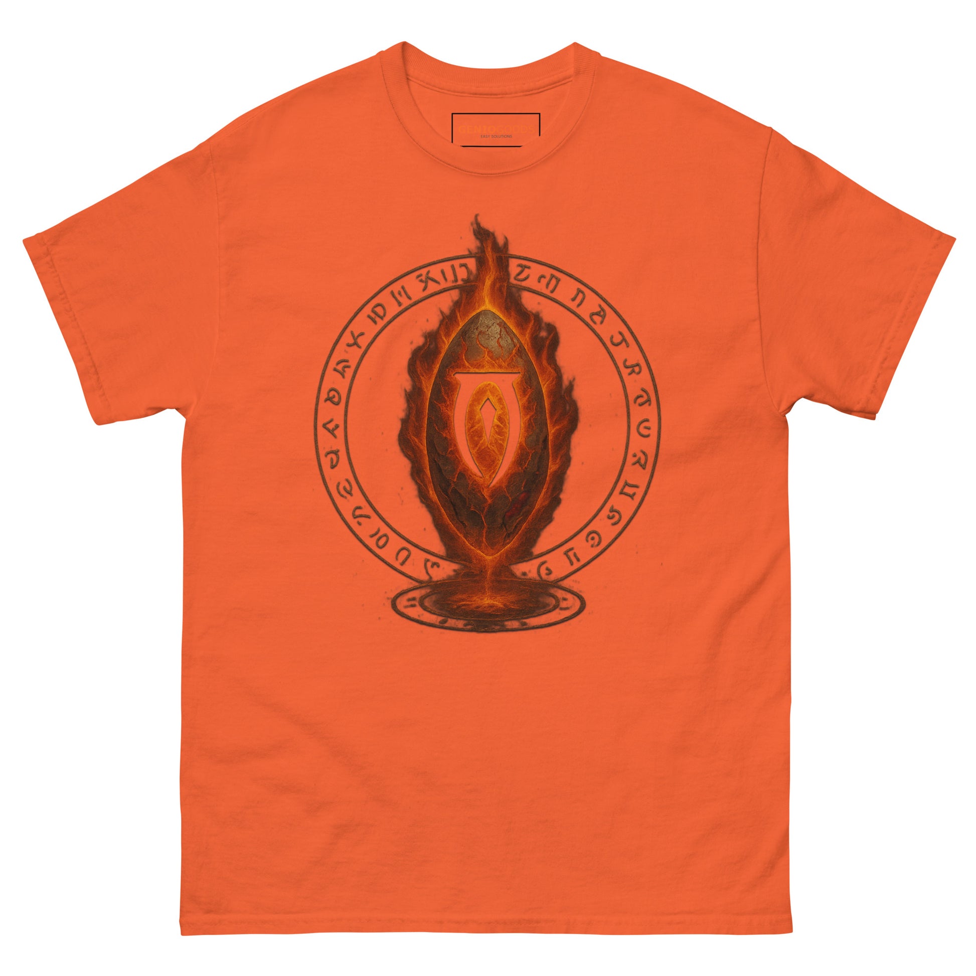 Oblivion Gate T-Shirt – Fiery Symbol of Tamriel