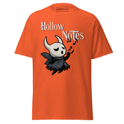 Hollow Notes T-Shirt – Cute Minimalist Fan Art Design – fan-made gamer merch by GenioGoods