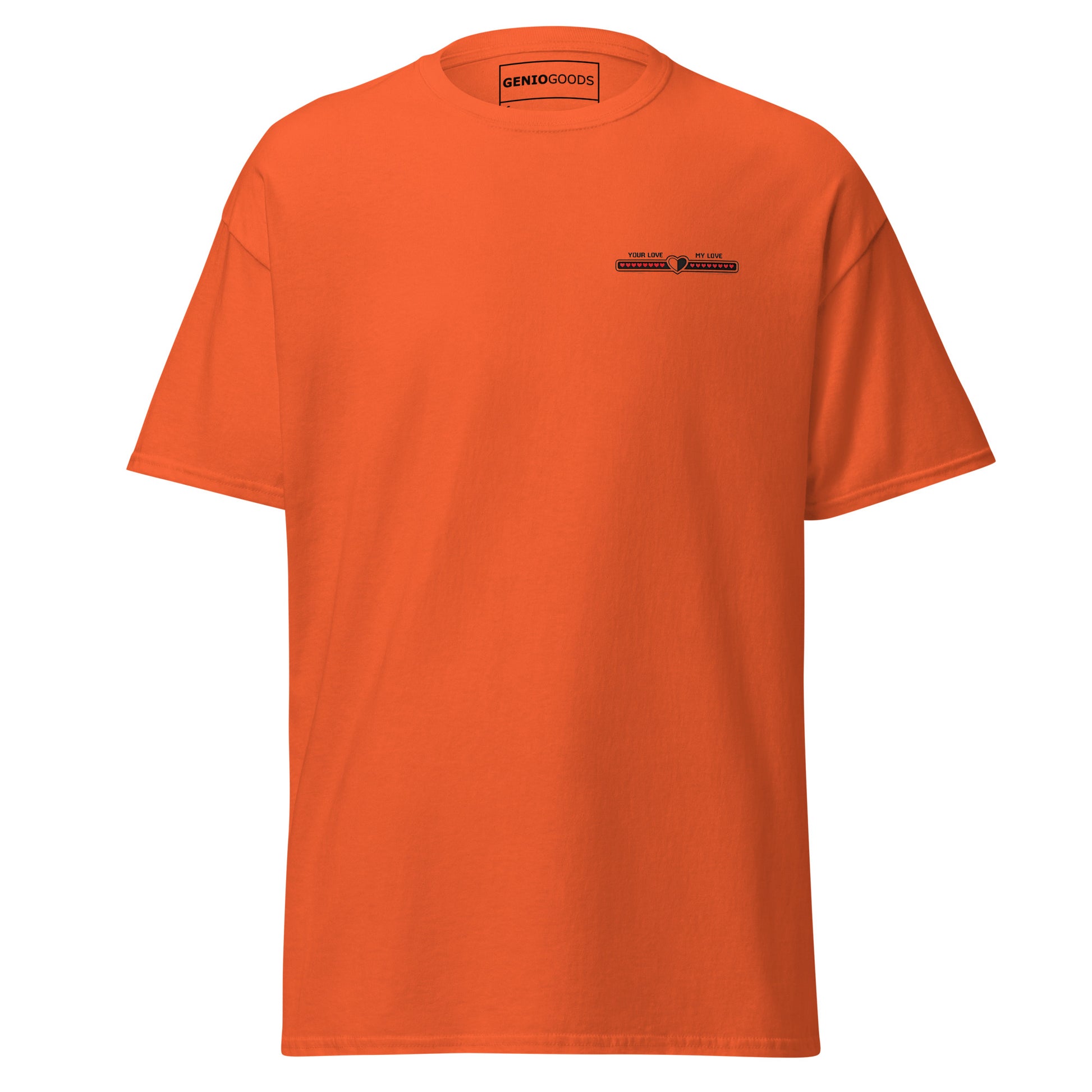 Love bar couple t-shirt – My love design matching gaming apparel