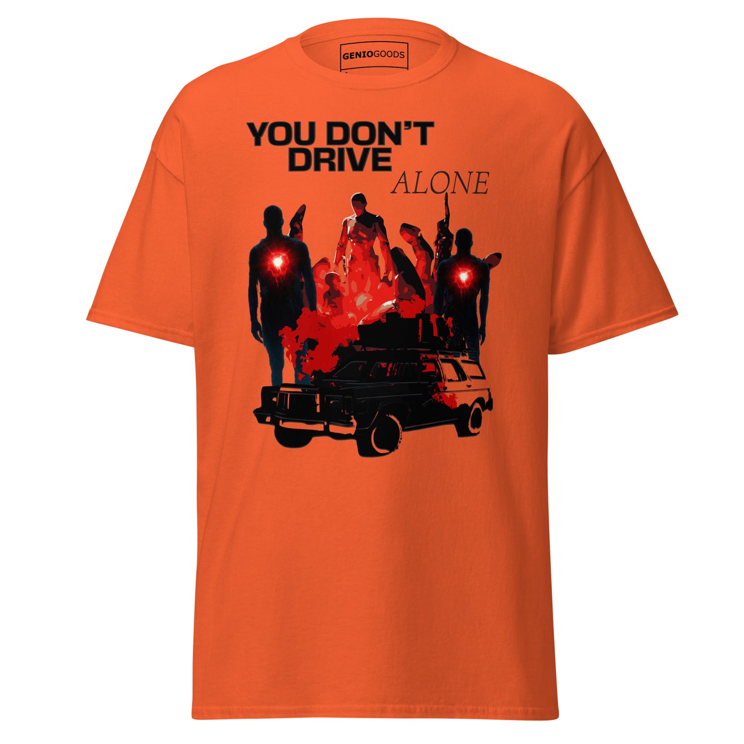 Atmospheric Road T-Shirt – Inspired by Pacific Drive – fan-made gamer merch by GenioGoods