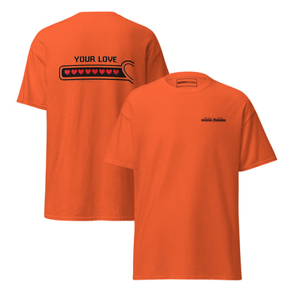 Love bar couple t-shirt – Your Love matching gaming apparel