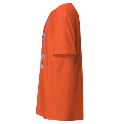 Cats and Gaming T-Shirt – Neon Gamer Cat Aesthetic – original gamer merch by GenioGoods