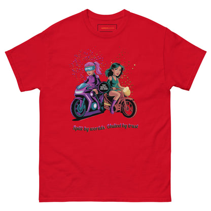 Two Worlds One Bond T-Shirt – Split Fiction Duo Ride