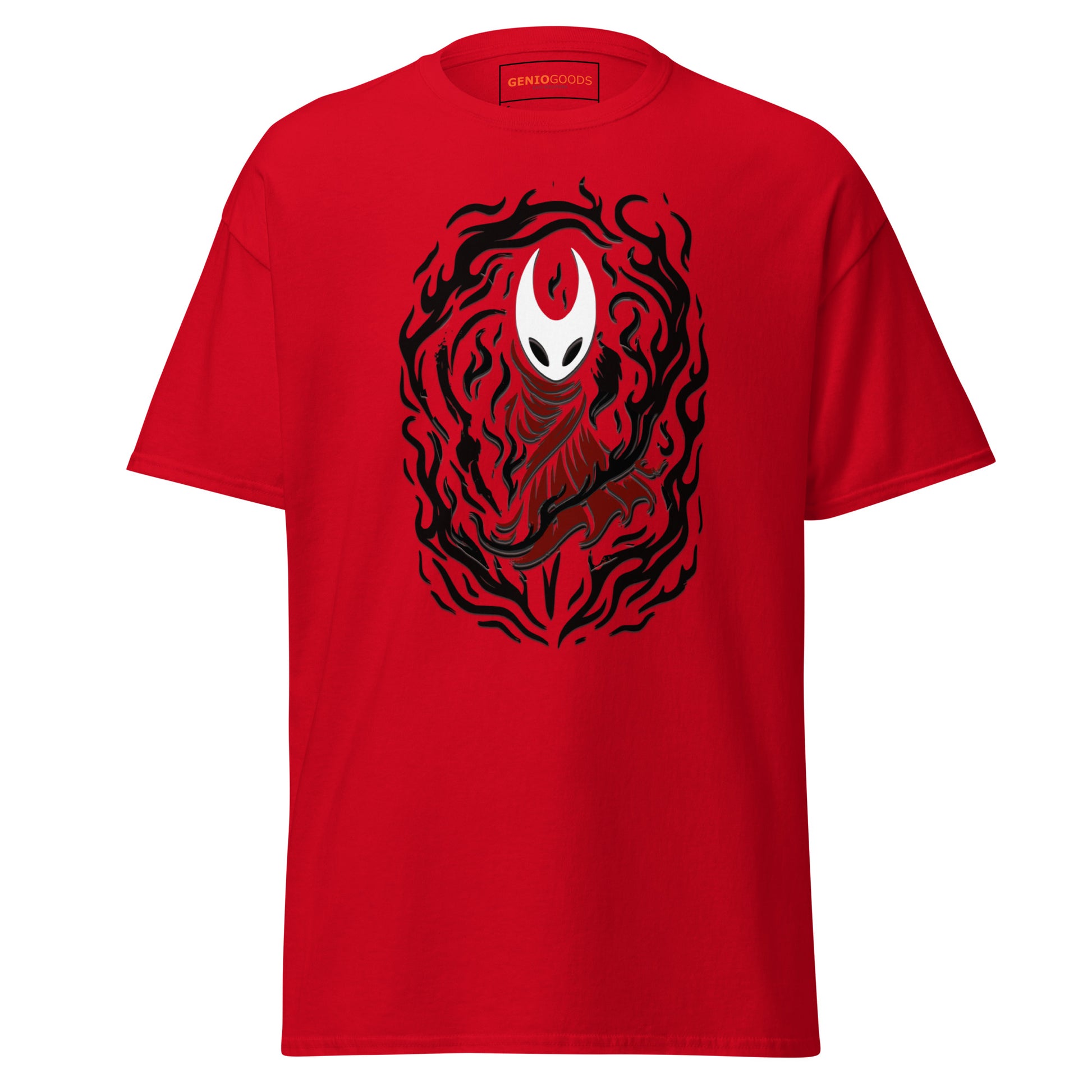 Hollow Knight Silksong Tee – Hornet Dark Flame Art