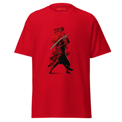 Naoe Samurai T-Shirt – Blade of Shadows Edition – fan-made gamer merch by GenioGoods