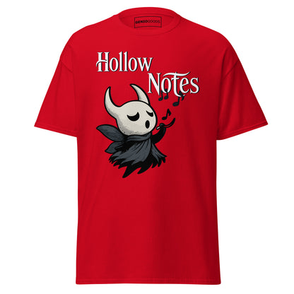 Hollow Notes T-Shirt – Cute Minimalist Fan Art Design – fan-made gamer merch by GenioGoods