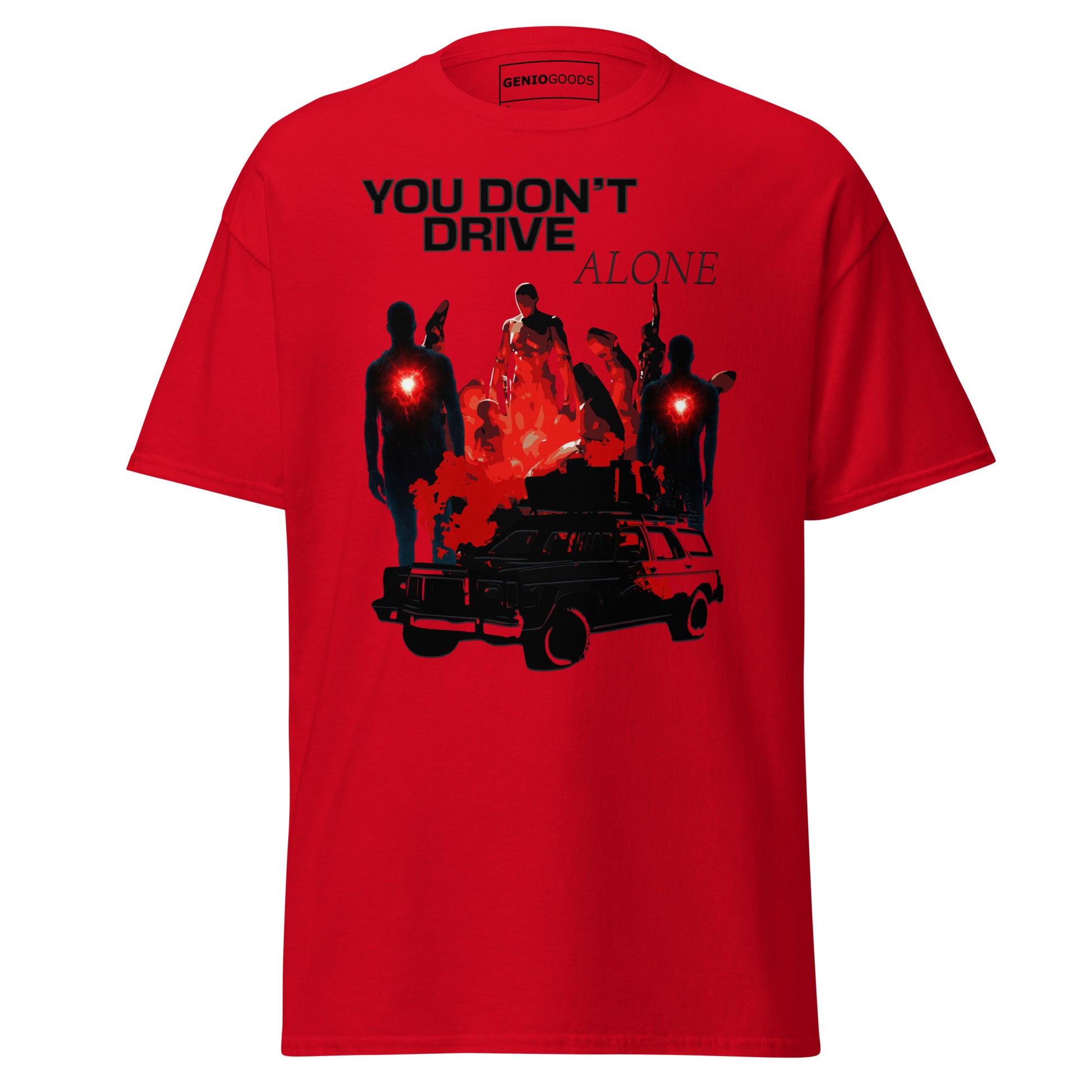 Atmospheric Road T-Shirt – Inspired by Pacific Drive – fan-made gamer merch by GenioGoods