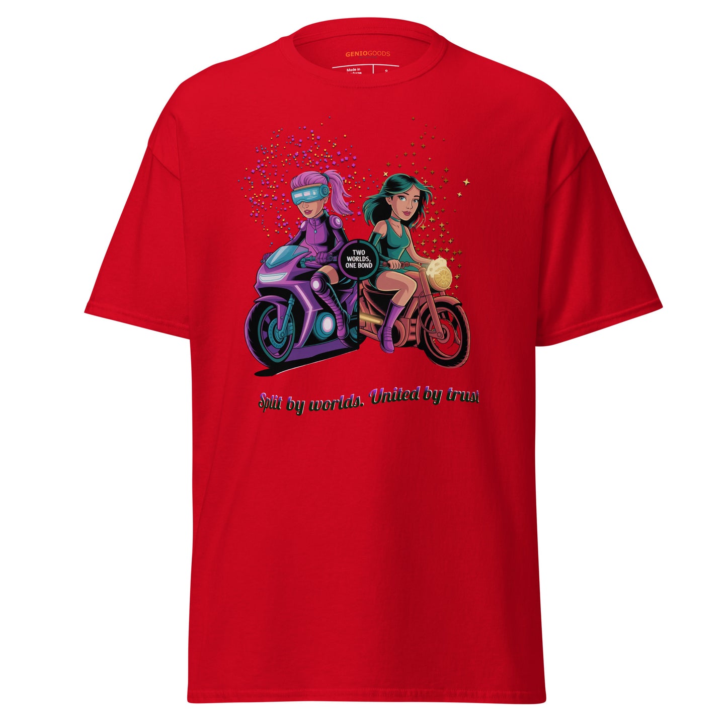 Split Fiction Two Worlds One Bond Duo Ride Tee