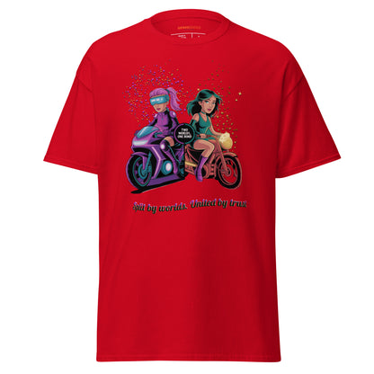 Split Fiction Two Worlds One Bond Duo Ride Tee