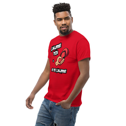 Calme Toi Ou Je Te Calme T-Shirt – French Meme Tee