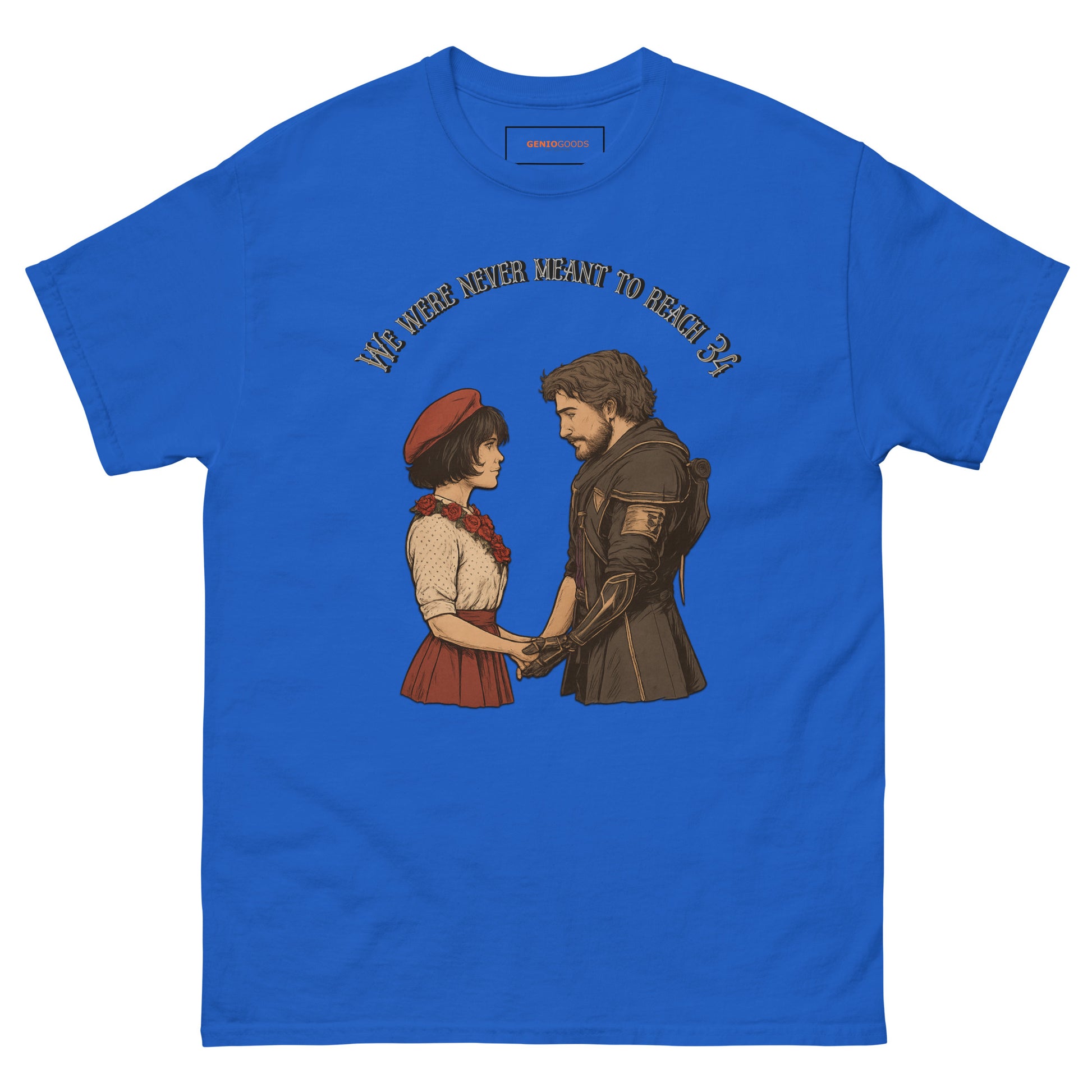Clair Obscure Expedition 33 T-Shirt – We Were Never Meant to Reach 34