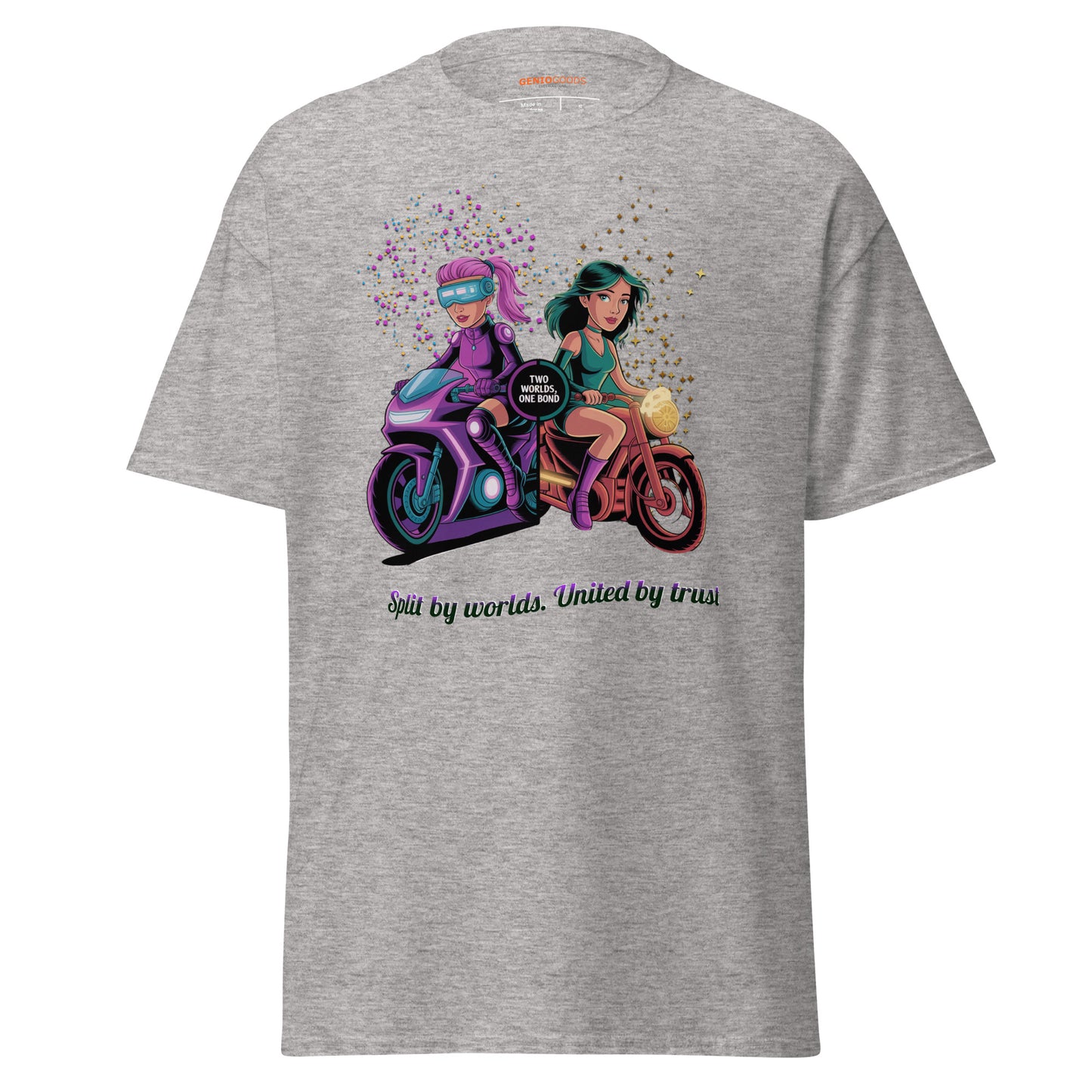 Split Fiction Two Worlds One Bond Duo Ride Tee