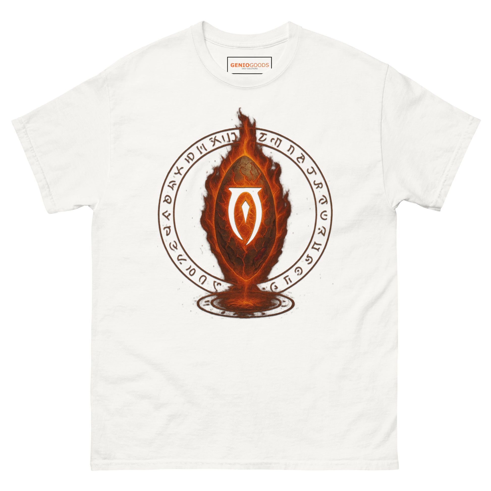 Oblivion Gate T-Shirt – Fiery Symbol of Tamriel