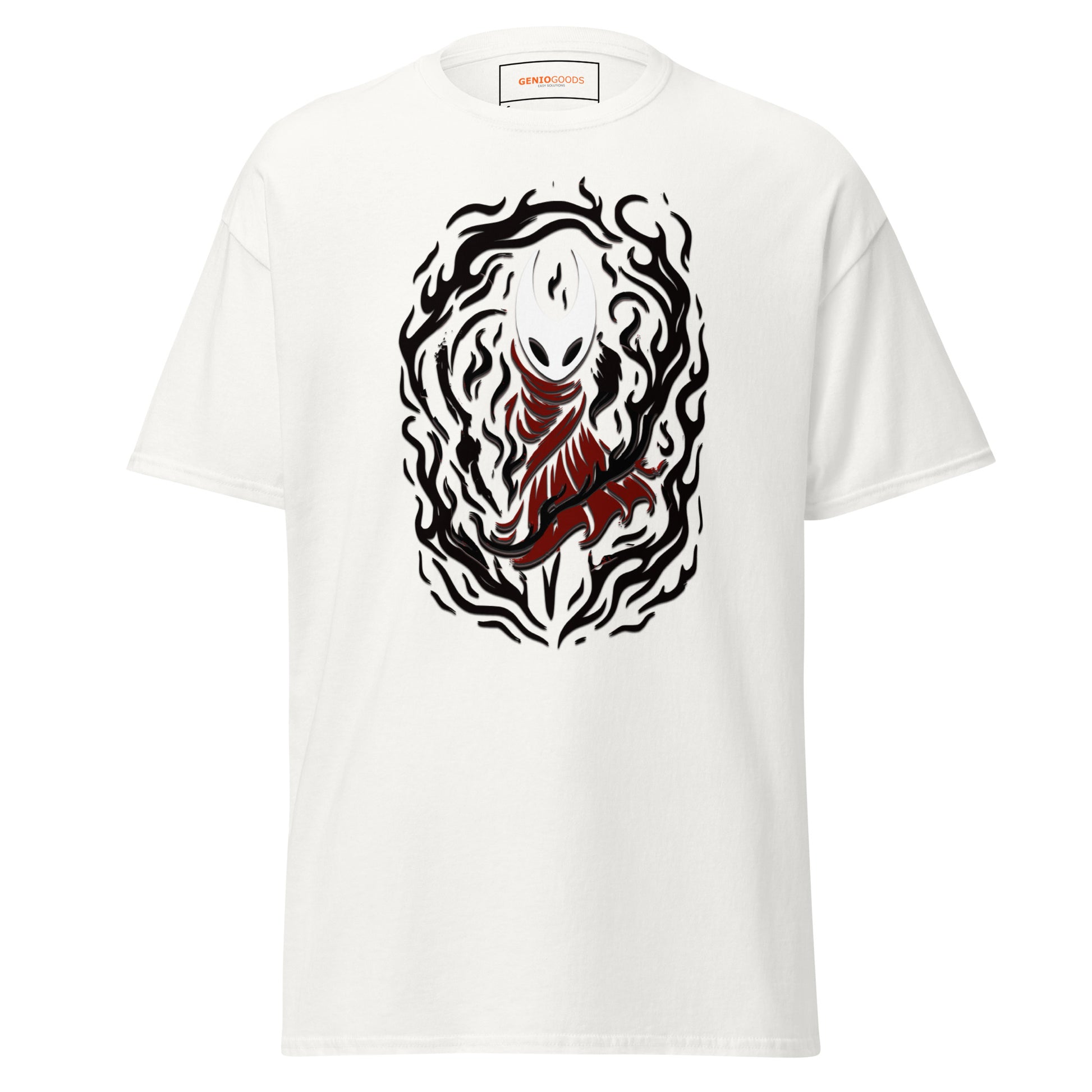 Hollow Knight Silksong Tee – Hornet Dark Flame Art