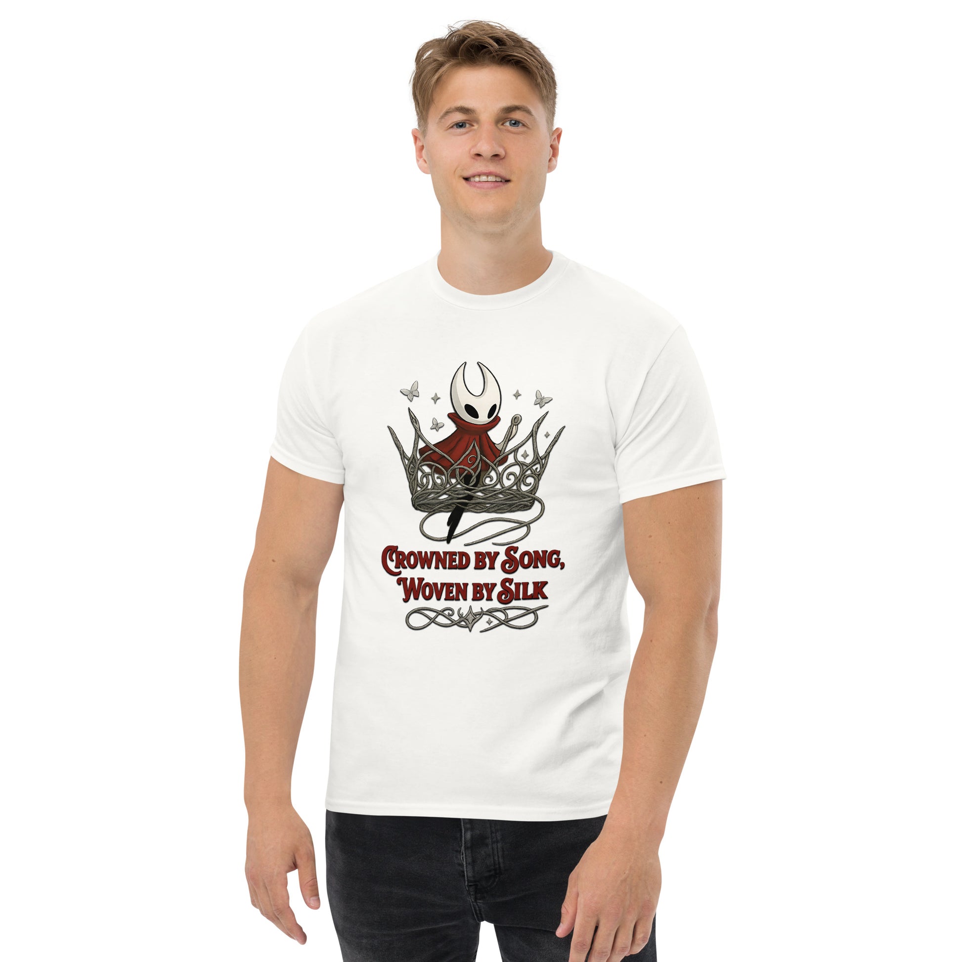 Hollow Knight Silksong Clothing – Crowned by Song Art