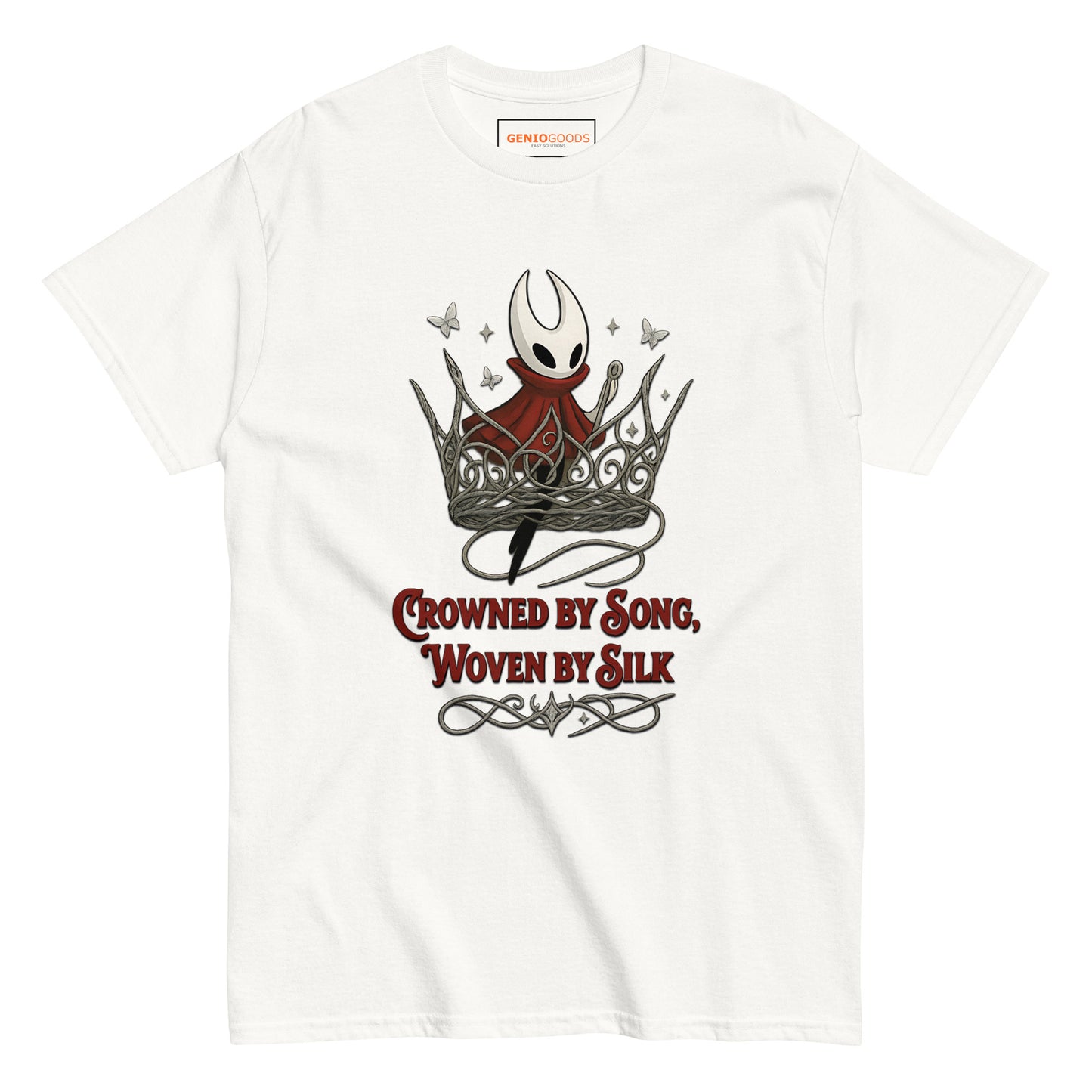 Hollow Knight Silksong Clothing – Crowned by Song Art