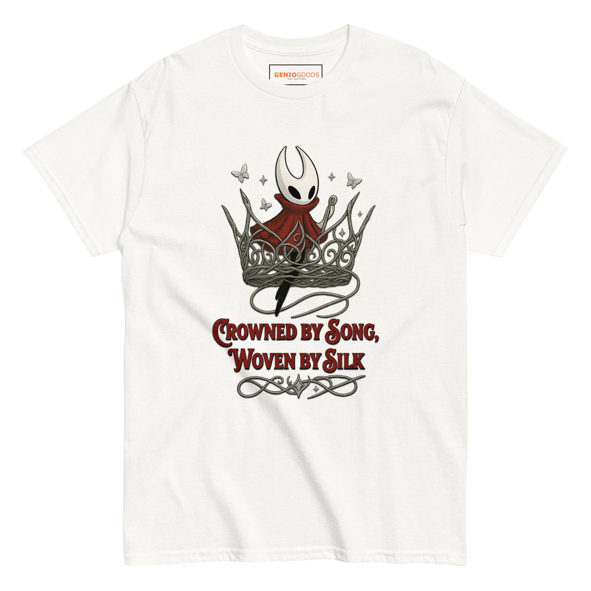 Hollow Knight Silksong Clothing – Crowned by Song Art