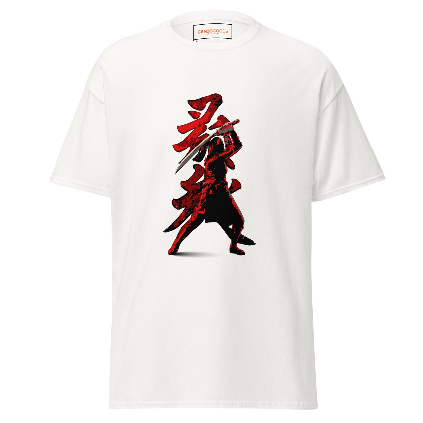 Naoe Samurai T-Shirt – Blade of Shadows Edition – fan-made gamer merch by GenioGoods