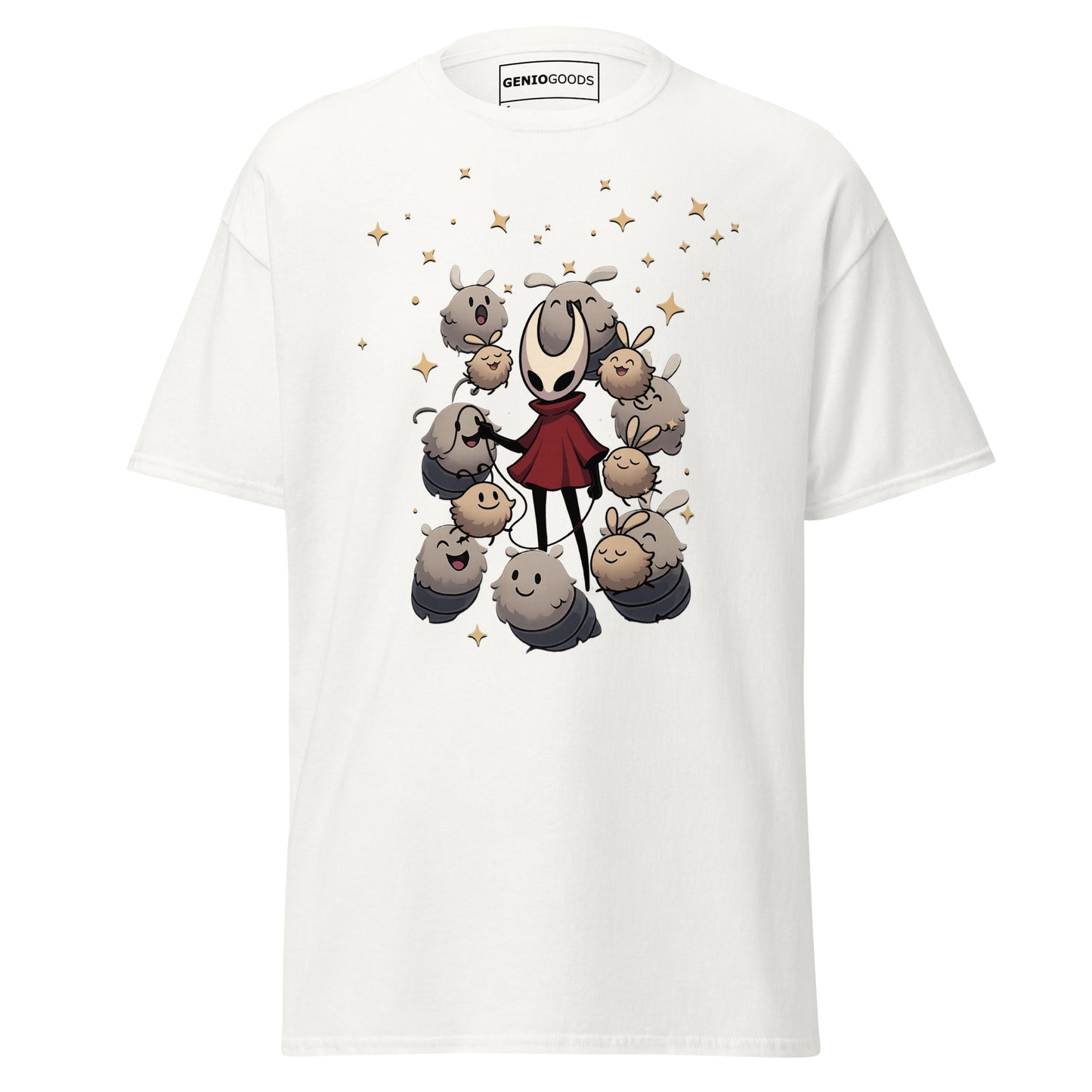 Hornet Grubs T-Shirt – Cute Minimalist Fan Art Design – fan-made gamer merch by GenioGoods