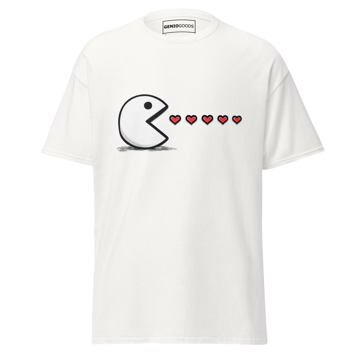 Arcade Couple T-Shirt – Player Side – original gamer merch by GenioGoods