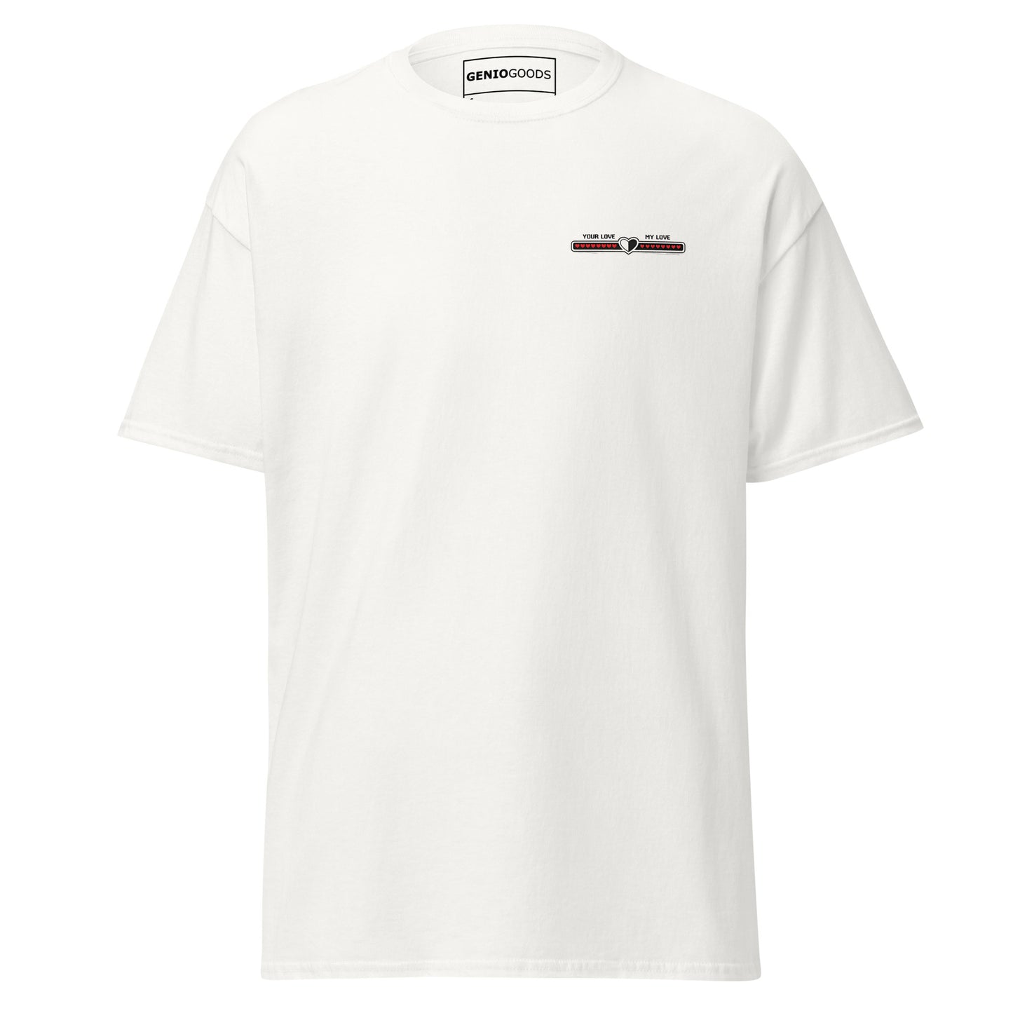 Love bar couple t-shirt – Your Love matching gaming apparel