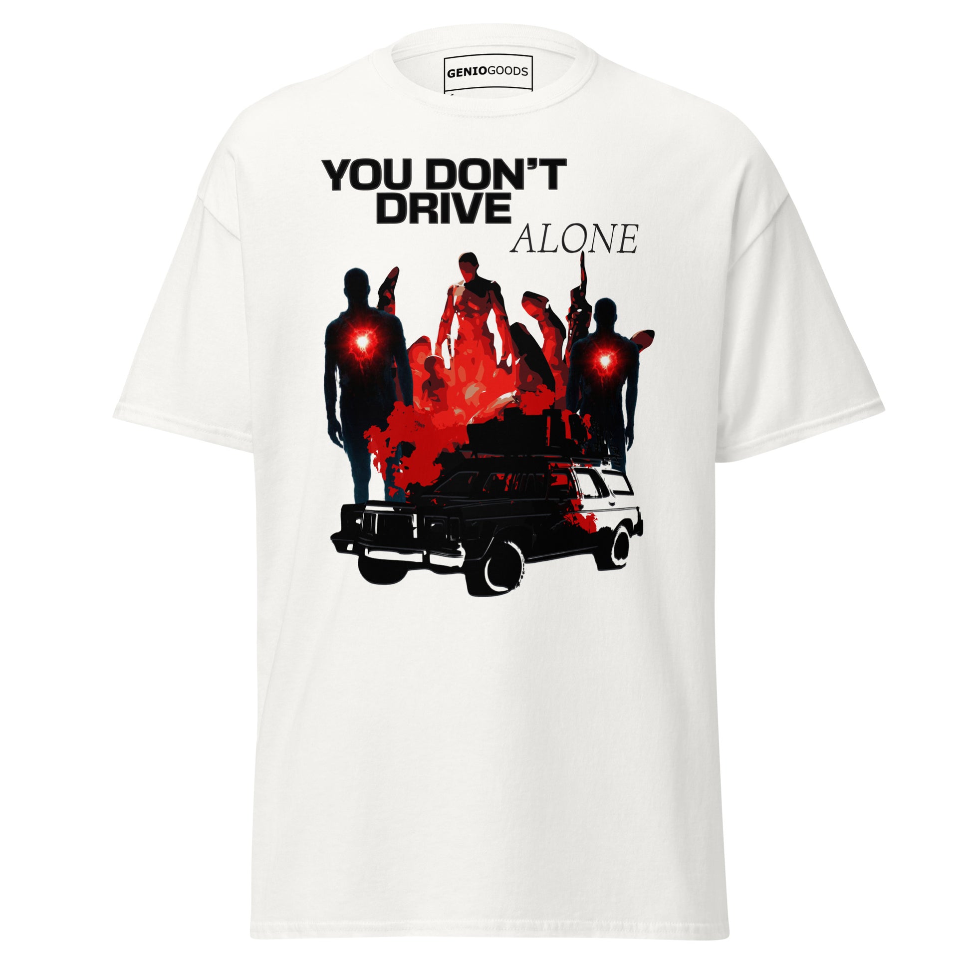 Atmospheric Road T-Shirt – Inspired by Pacific Drive – fan-made gamer merch by GenioGoods