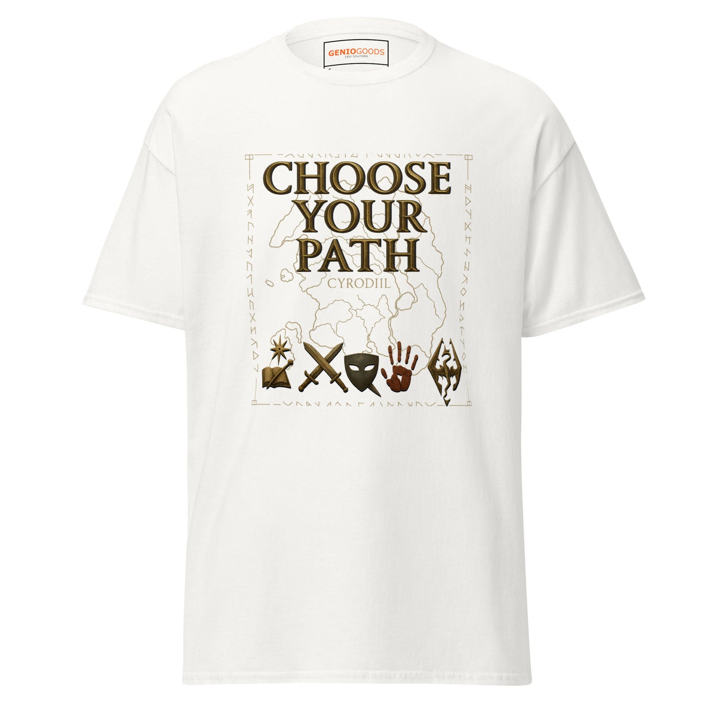 Oblivion Choose Your Path Shirt – Cyrodiil RPG Design