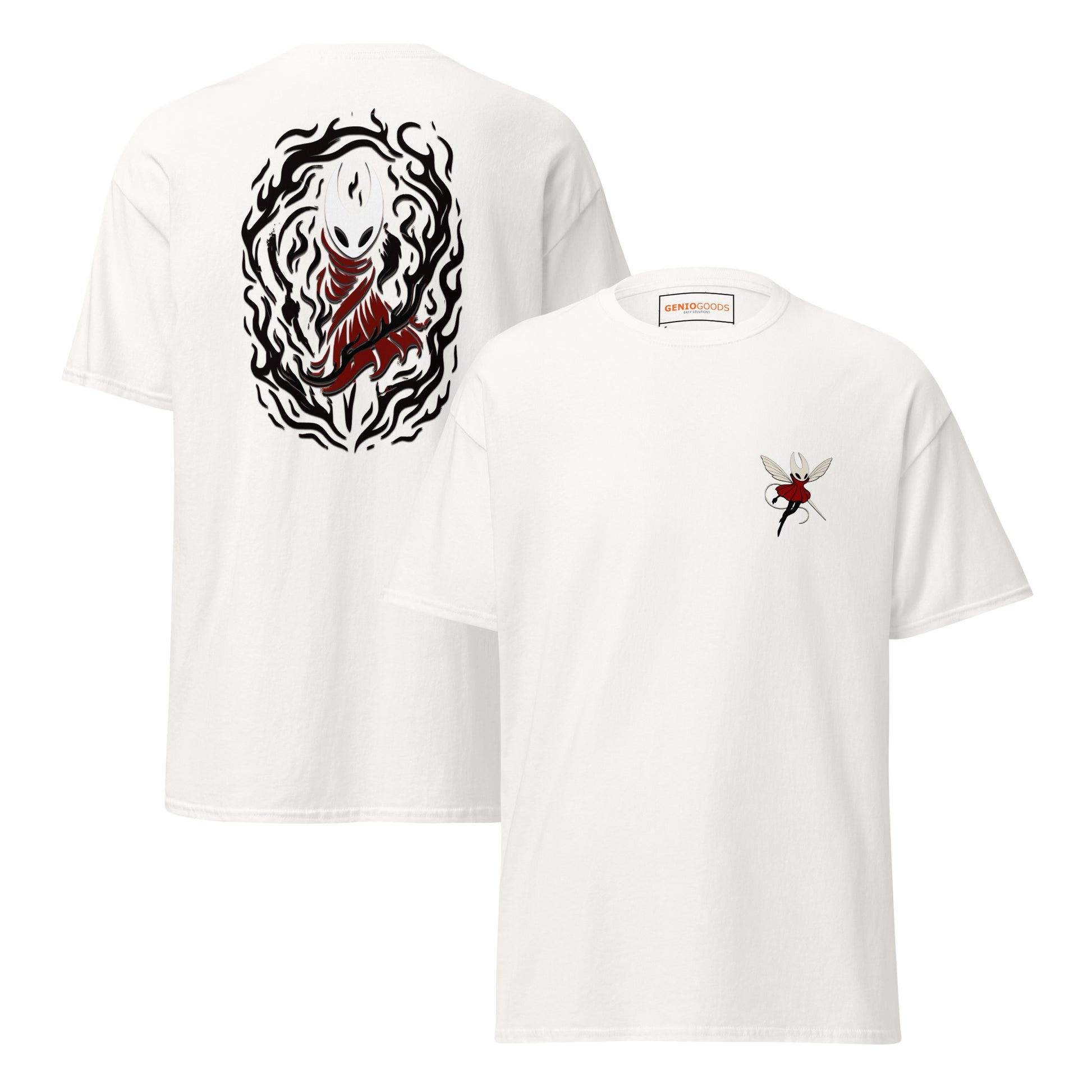 Hollow Knight Silksong Shirt Hornet Flame Tribute