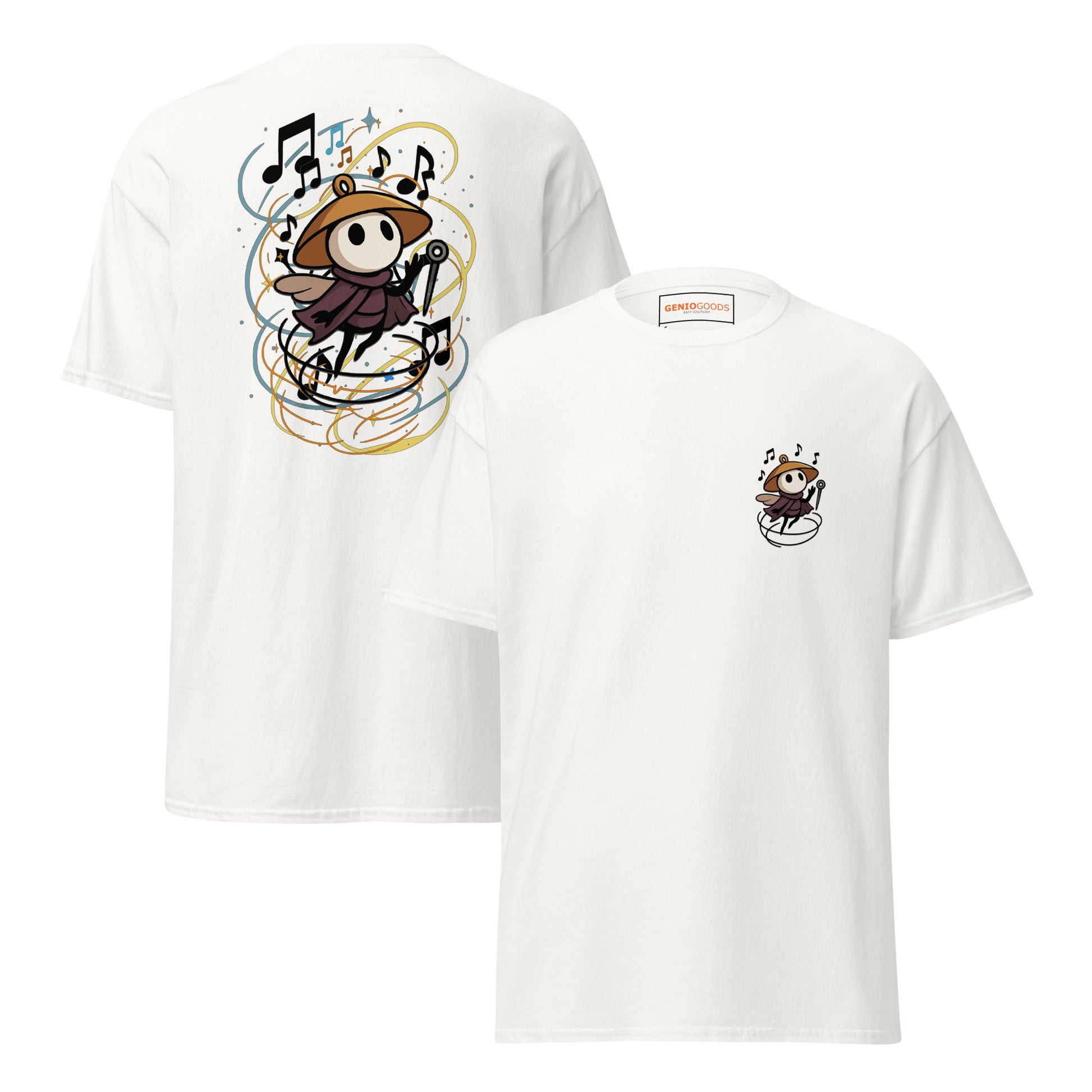 Hollow Knight Silksong Merch Shirt – Musical Tribute