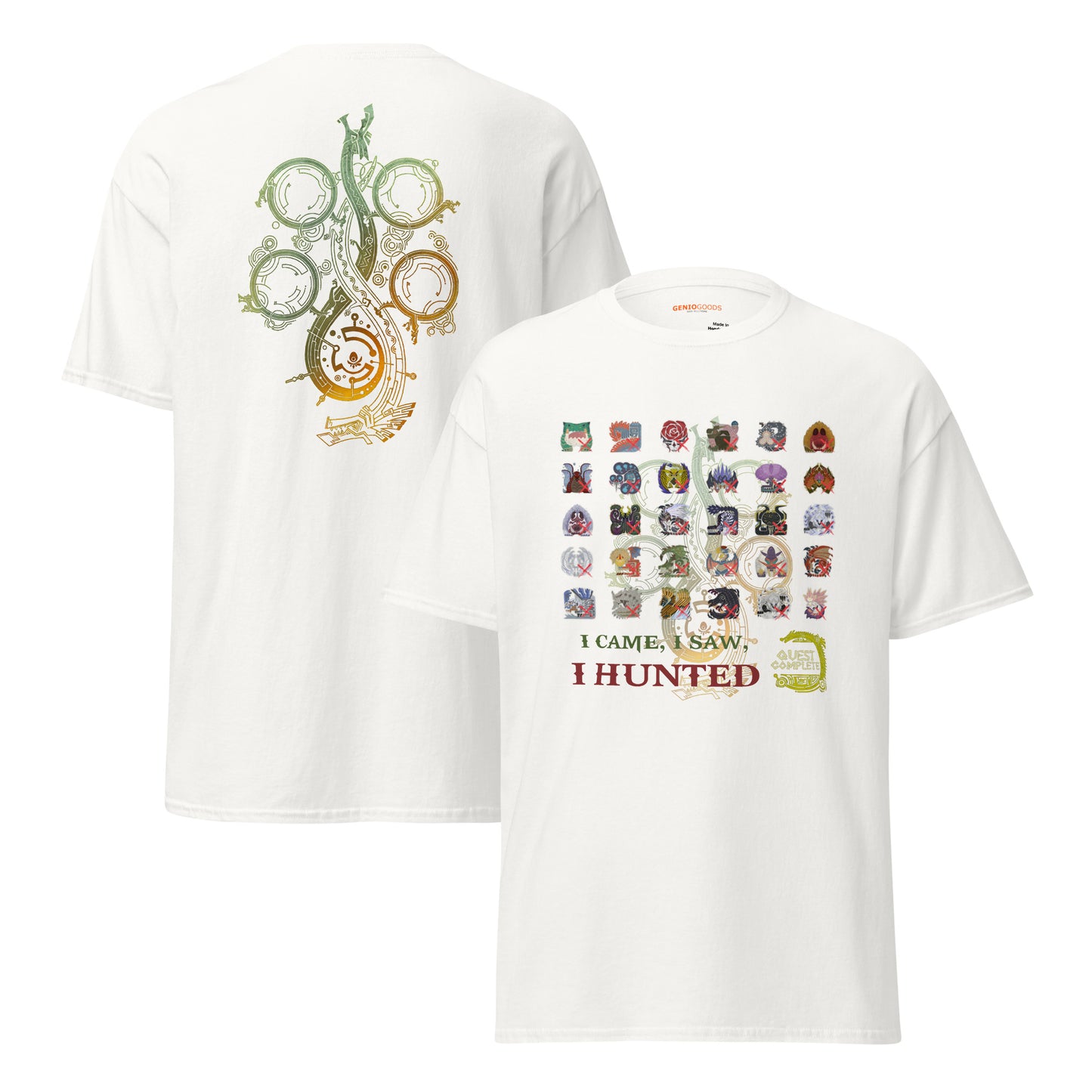 T-shirt Monster Hunter Wilds Double Hunt Tribute Tee | Héritage du chasseur