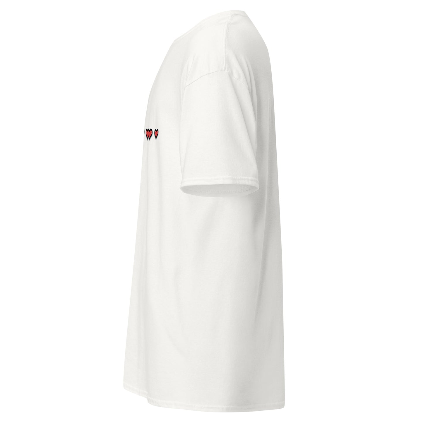 Arcade Couple T-Shirt – Player Side – original gamer merch by GenioGoods