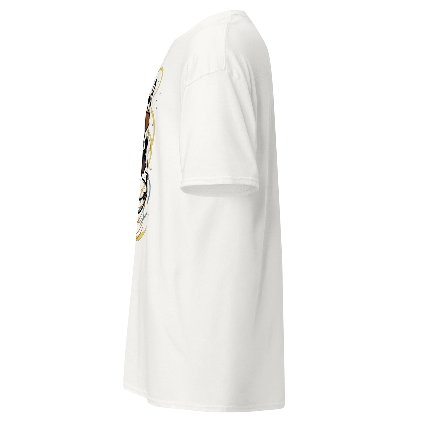 Back view of the Silksong Sherma T-Shirt  inspired by Hollow Knight Silksong with plain minimal back