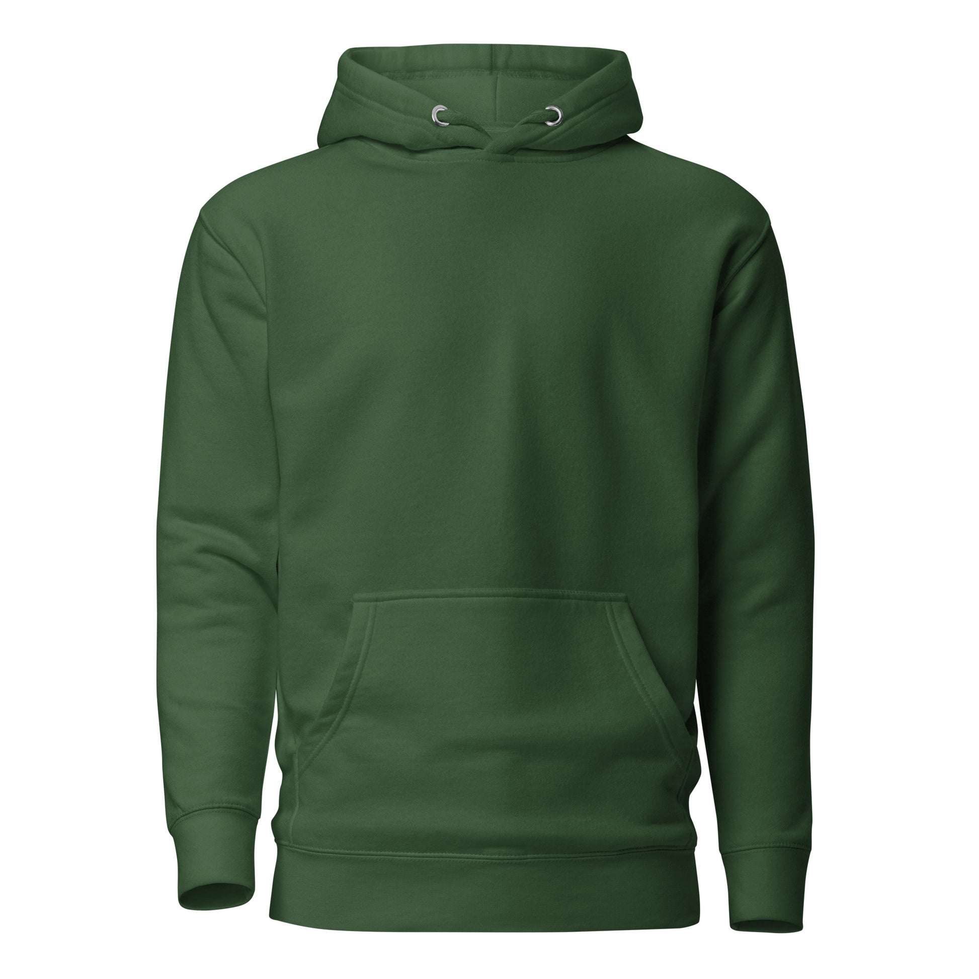 Front view of the Green Nine Sols Cliff Duel Hoodie Fallen Guardian Duel with clean front and no visible print