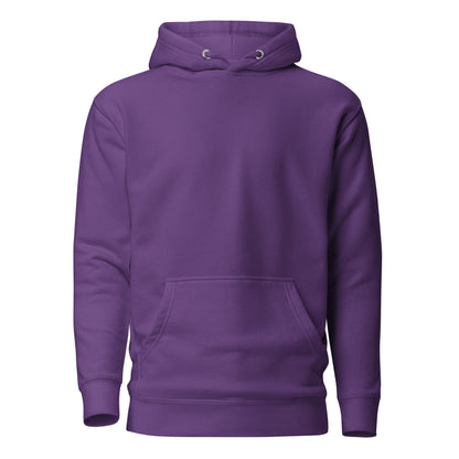 Front view of the Purple Nine Sols Cliff Duel Hoodie Fallen Guardian Duel with clean front and no visible print