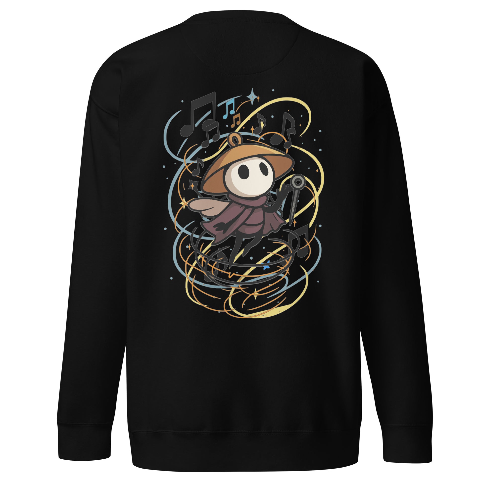 Silksong Bard Sweatshirt – Musical Tribute | Hollow Knight – fan-made gamer merch by GenioGoods
