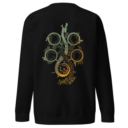 Monster Hunter Wilds Double Sided Hoodie – Legacy Print – fan-made gamer merch by GenioGoods