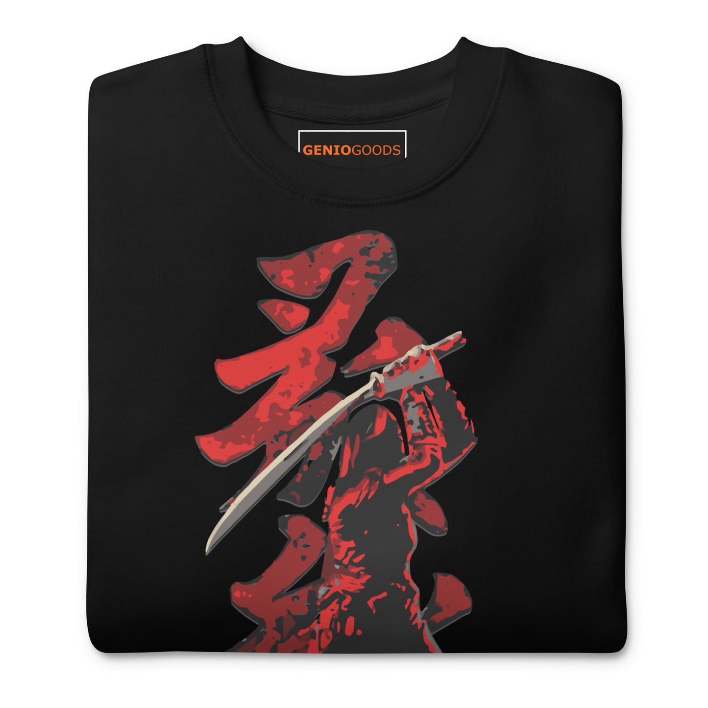 Shadow Blade Sweatshirt – Naoe Samurai Tribute | AC Shadows – fan-made gamer merch by GenioGoods
