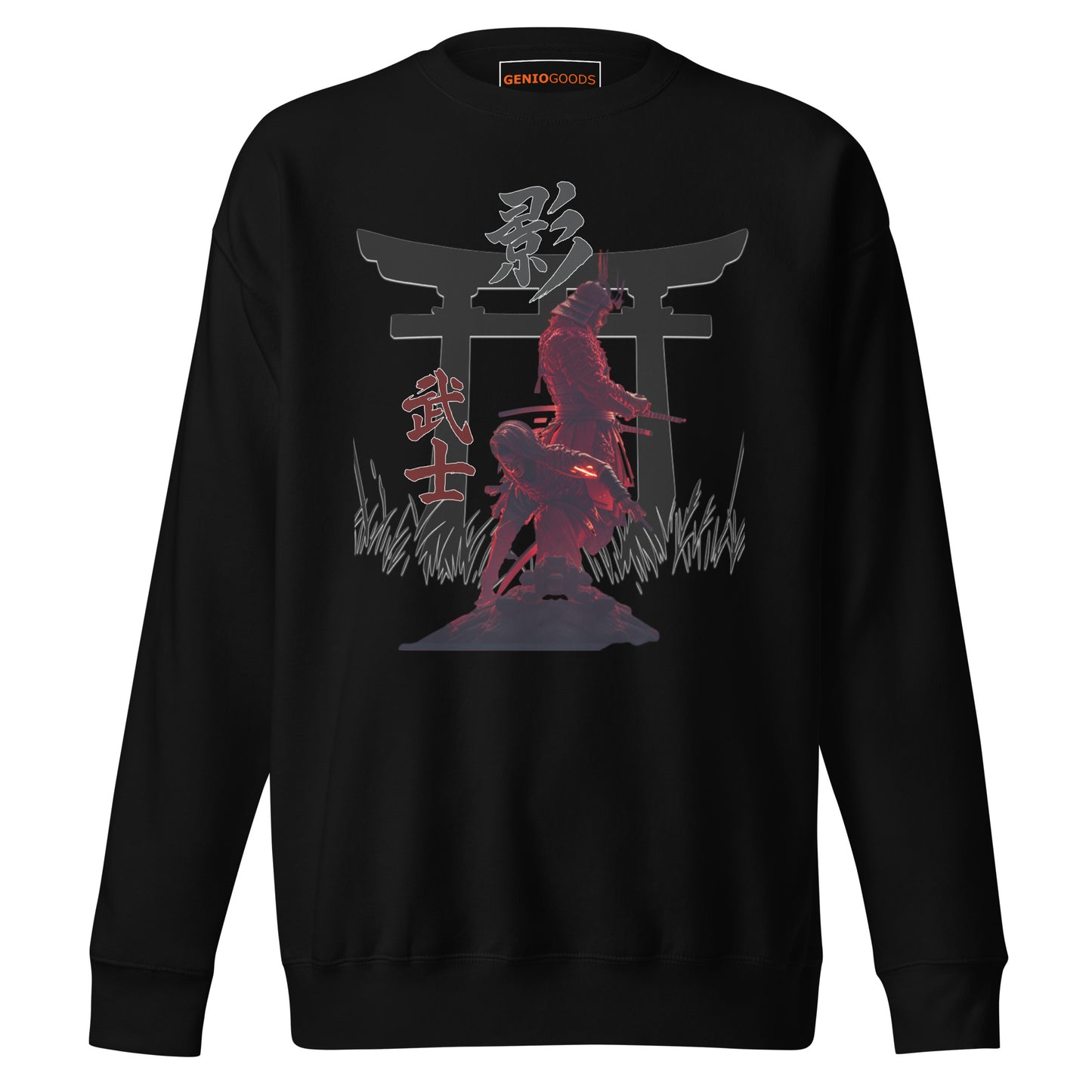 Torii Alliance Sweatshirt – Samurai x Ninja Tribute | AC Shadows – fan-made gamer merch by GenioGoods