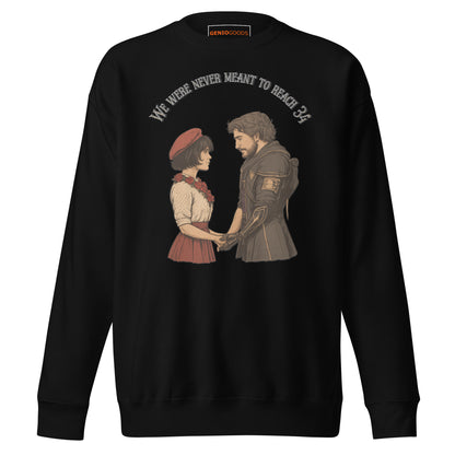 Clair Obscur Sweatshirt – Love Gives the Cycle Meaning – fan-made gamer merch by GenioGoods