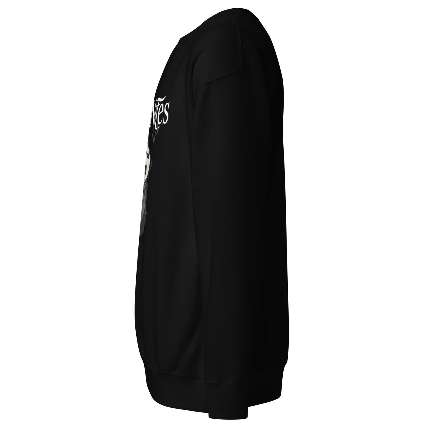 Hollow notes sweatshirt cute minimalist musical fan art – fan-made gamer merch by GenioGoods