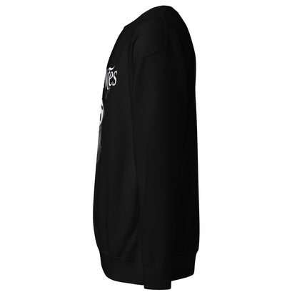 Hollow notes sweatshirt cute minimalist musical fan art – fan-made gamer merch by GenioGoods