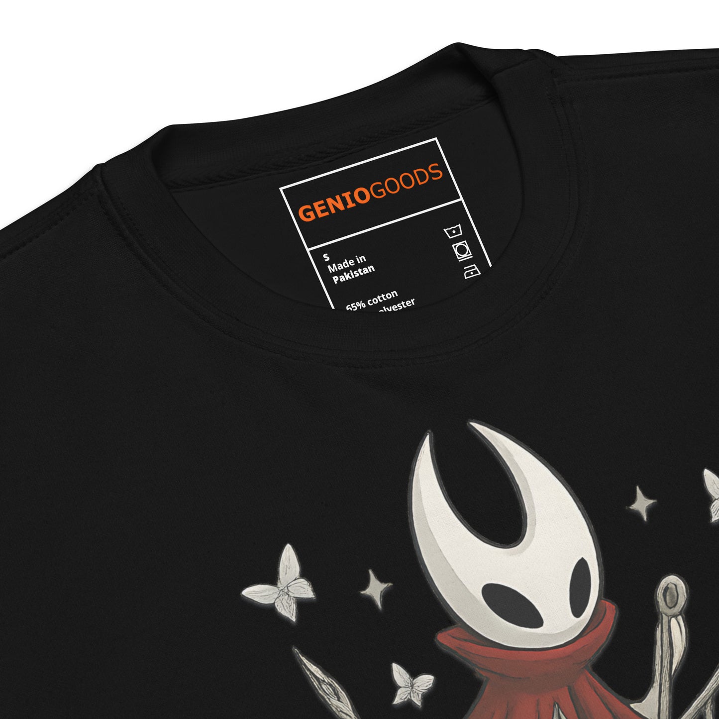 Crowned by Song Sweatshirt – Silksong Hornet Fan Tribute – fan-made gamer merch by GenioGoods